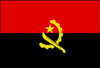 アンゴラ　国旗