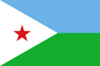 ジブチ　国旗