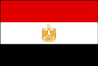 エジプト　国旗