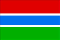 ガンビア　国旗