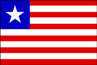 リベリア　国旗
