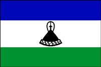 レソト　国旗