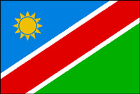 ナミビア　国旗