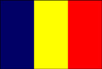 チャド　国旗