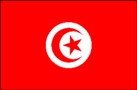 チュニジア　国旗