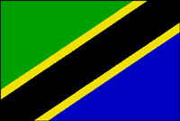 タンザニア　国旗