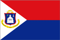 セントマーチン島　国旗