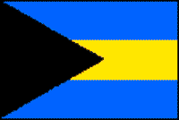 バハマ諸島　国旗