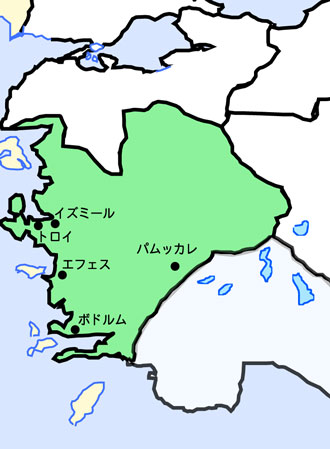 エーゲ海2　地図